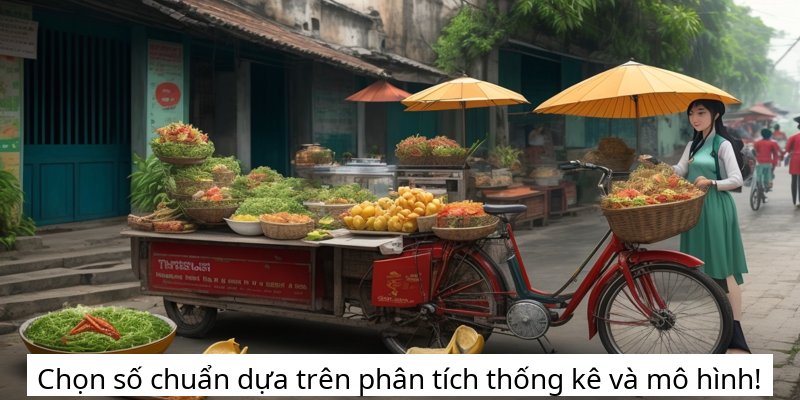 Chọn số chuẩn dựa trên phân tích thống kê và mô hình!